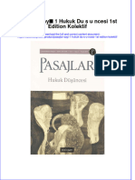 Full Download Pasajlar Sayi 1 Hukuk Du S U Ncesi 1St Edition Kolektif Online Full Chapter PDF
