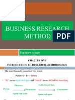 Research Method CHAPTER 1