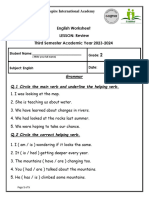 Grade 2 English Worksheet