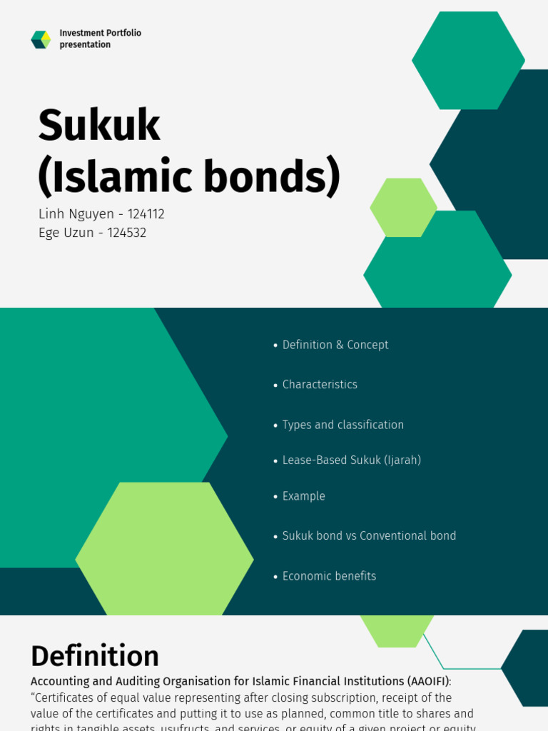 Sukuk Slides Pdf Bonds Finance Islamic Banking And Finance