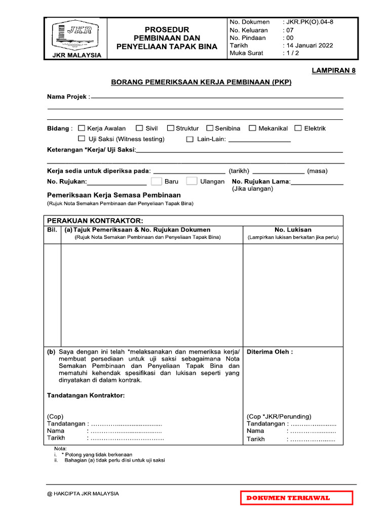 Rfwi JKR | PDF
