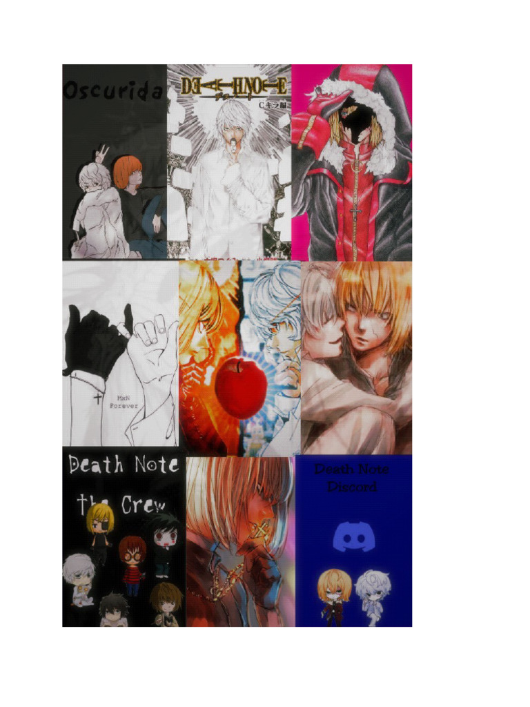 El Final del Universo Death Note | PDF | Arte