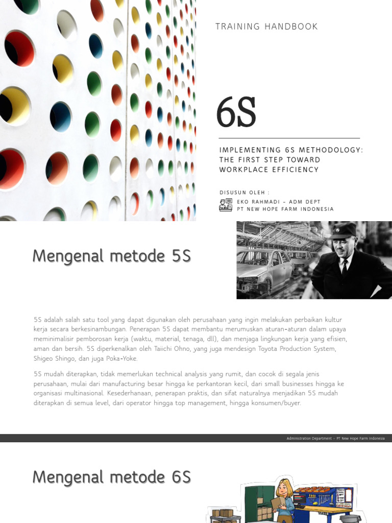 Penerapan Metode 6S di Tempat Kerja | PDF