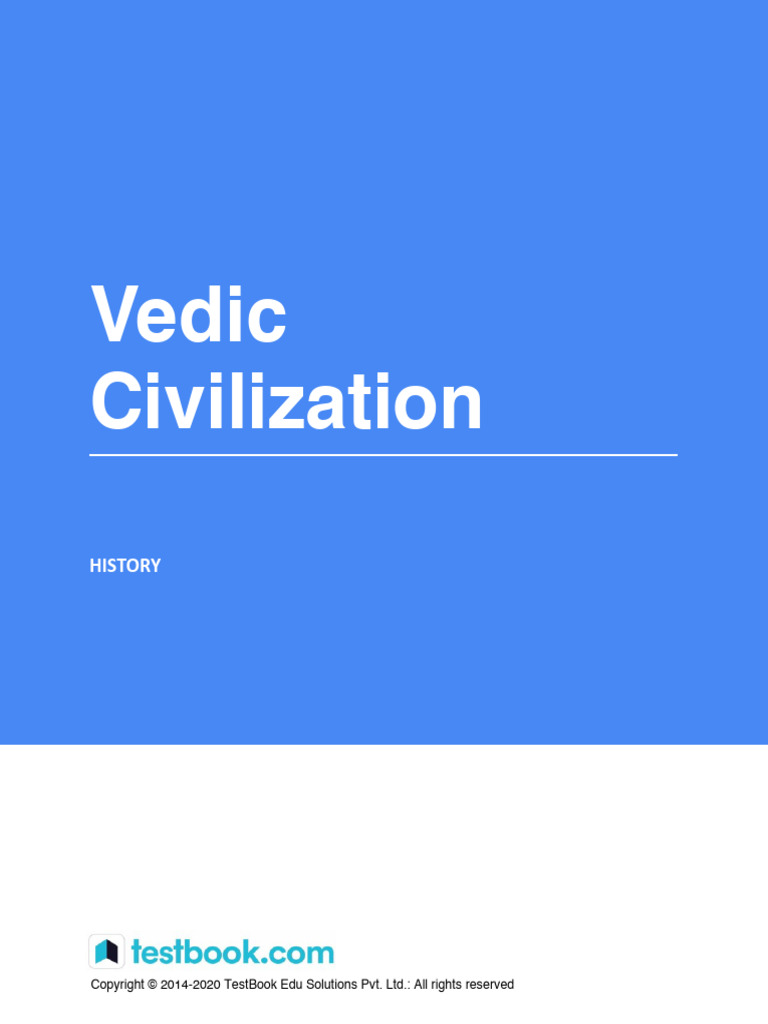 Vedic Age - Study Notes | PDF | Vedas | Sutra