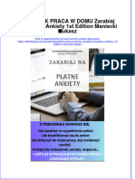 PDF of Poradnik Praca W Domu Zarabiaj Na Platne Ankiety 1St Edition Maniecki Lukasz Full Chapter Ebook