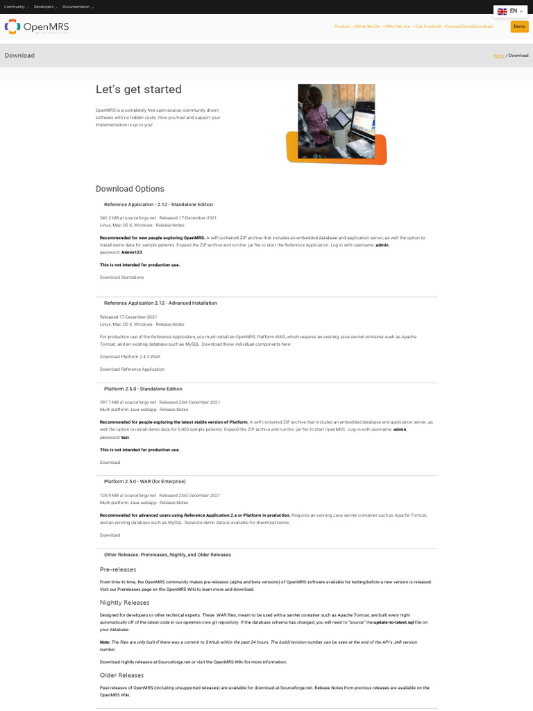 Openmrs Download Free Pdf Computing Software