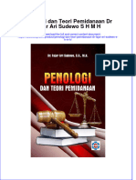 Full Download Penologi Dan Teori Pemidanaan DR Fajar Ari Sudewo S H M H Online Full Chapter PDF