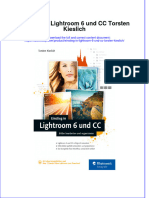 full download Einstieg In Lightroom 6 Und Cc Torsten Kieslich online full chapter pdf 