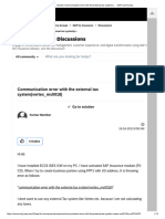 Solved - Communication Error With The External Tax System (V... - SAP Community