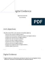 Digital Evidence Controls