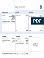 Payslip-Kushal Kumar - Week Ending 15-10-2023