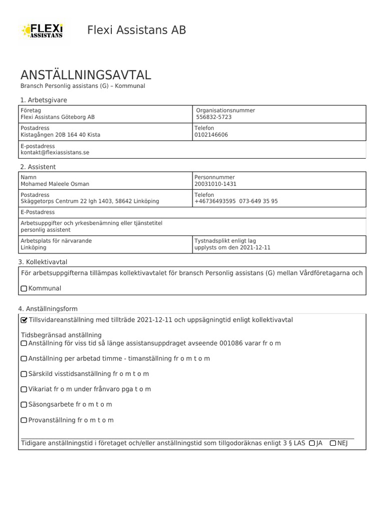 Avtal (3) 2 | PDF