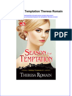 PDF of Season For Temptation Theresa Romain Full Chapter Ebook