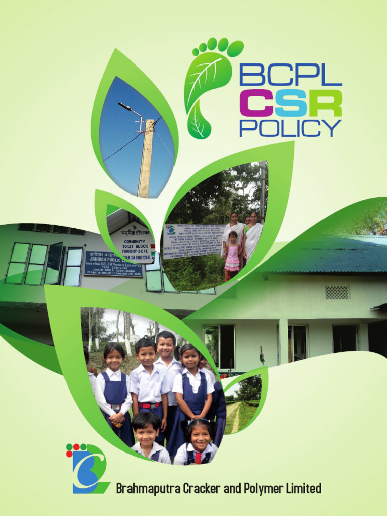 BCPL Corporate Social Responsibility Policy | PDF | Corporate Social ...