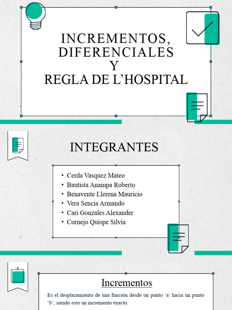 Regla de l’hospital Final PDF