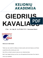 AZA TOUR GIEDRIUS KAVALIAUSKAS 