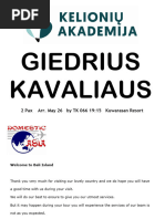 AZA TOUR GIEDRIUS KAVALIAUSKAS 