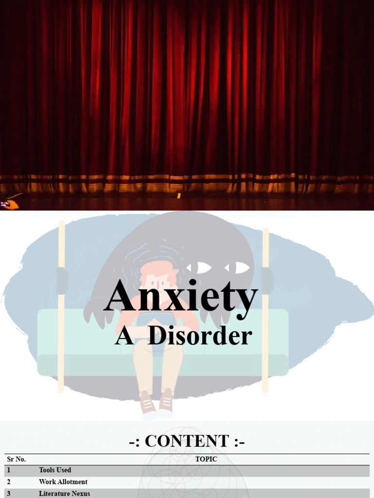 Understanding and Managing Anxiety Disorders | PDF | Anxiety Disorder ...