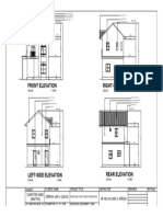 DERRICK JAN S. CUEVAS CE-2C  (elevation of two storey residential)-Model