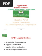 I Supplier Portal-Supplier User Guide