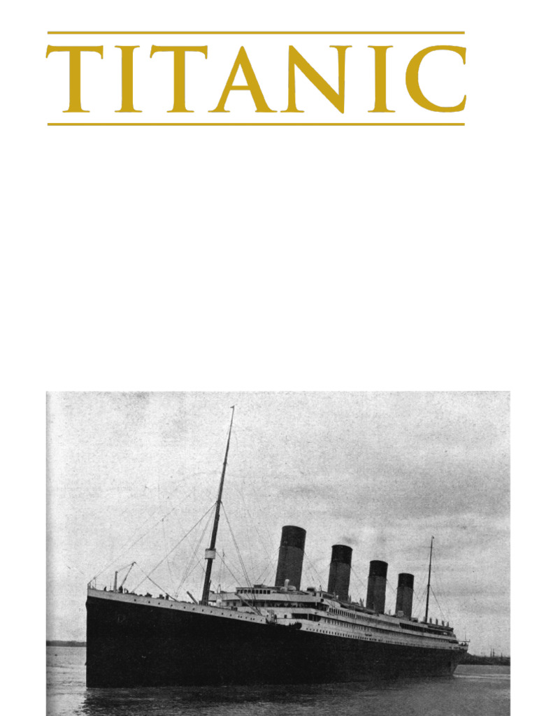 Titanic-Powerpoint 1 | PDF | Ocean Liners | Ships