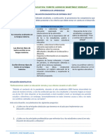 Evaluación de Inicio 4to Grado Secundaria