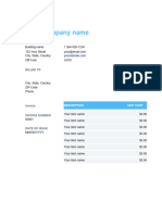 Images Invoice Template Excel 1