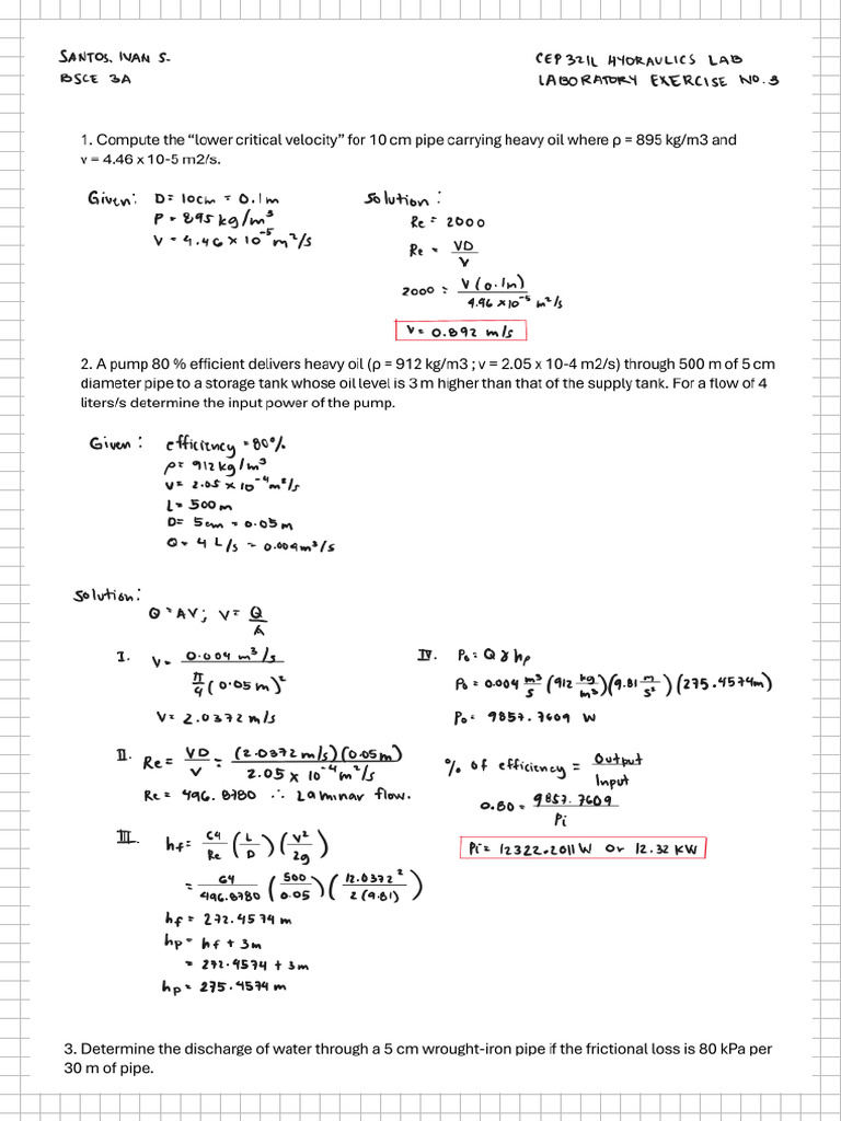 Problem Exercise No.3 | PDF
