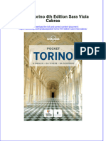 Full Download Pocket Torino 4Th Edition Sara Viola Cabras Online Full Chapter PDF