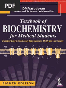 Vasudevan Biochemistry 8th Edition