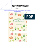 PDF of Rumput Laut Dan Produk Olahannya Buku Ajar Ida Agustini Saidi Rima Azara Full Chapter Ebook