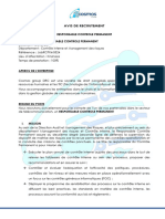 Responsable Controle Permanent