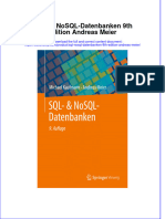 PDF of SQL Nosql Datenbanken 9Th Edition Andreas Meier Full Chapter Ebook