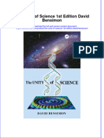 Full Ebook of The Unity of Science 1St Edition David Bensimon Online PDF All Chapter
