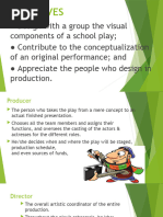Elements of Dance Production Explained | PDF | Dances | Performing Arts