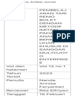 Tabel Review Artikel Jurnal