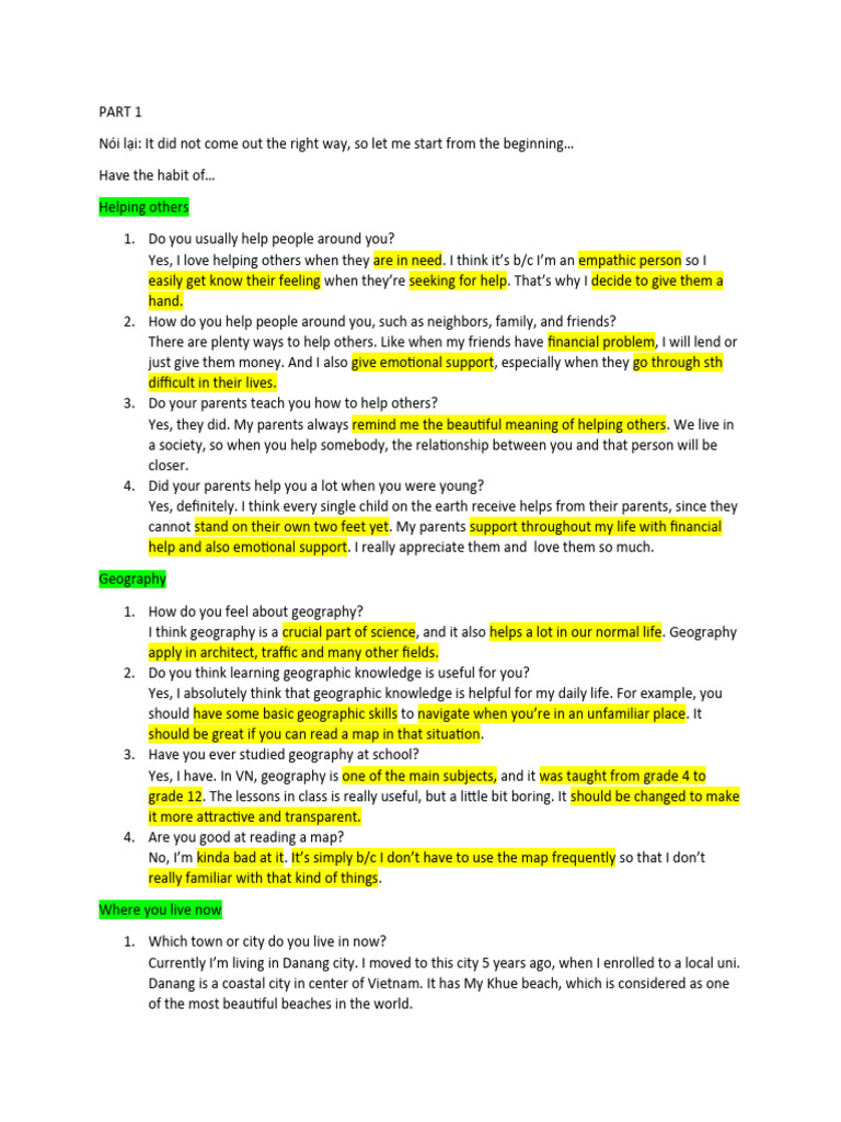 Helping Others and Daily Life Insights | PDF | Teachers | Zoo