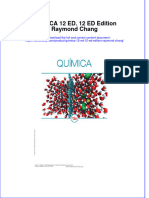 Full Download Quimica 12 Ed 12 Ed Edition Raymond Chang Online Full Chapter PDF