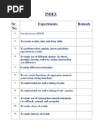 Practical DBMS