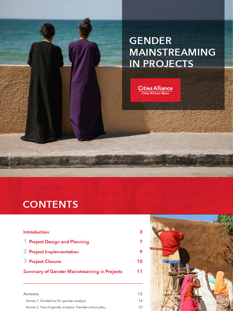 Gender Mainstreaming in Projects Guide | PDF | Gender | Gender Studies