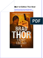 PDF of Tajny Uklad 1St Edition Thor Brad Full Chapter Ebook