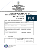 Narrative Report On BE 2022 2023