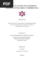 Download FLOOD PLAIN ANALYSIS AND VULNERABILITY ASSESSMENT OF TINAU KHOLA WATERSHED NEPAL by Uttam Paudel SN73656797 doc pdf