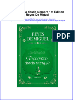PDF of Te Conozco Desde Siempre 1St Edition Reyes de Miguel Full Chapter Ebook