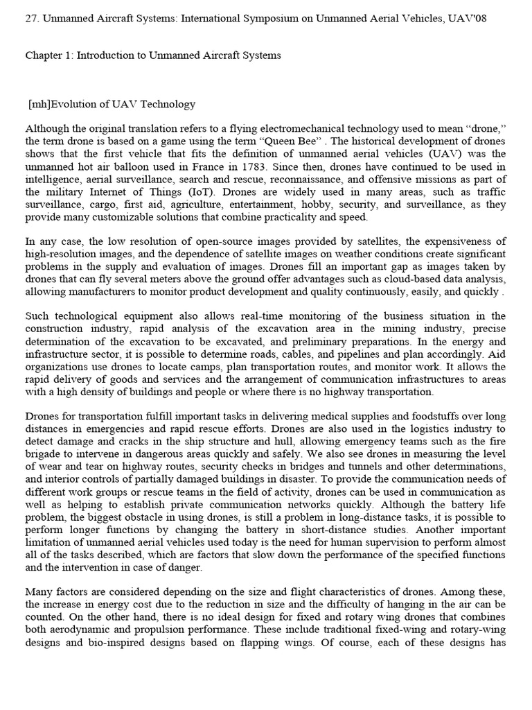 Unmanned Aircraft Systems Overview | PDF | Unmanned Aerial Vehicle ...