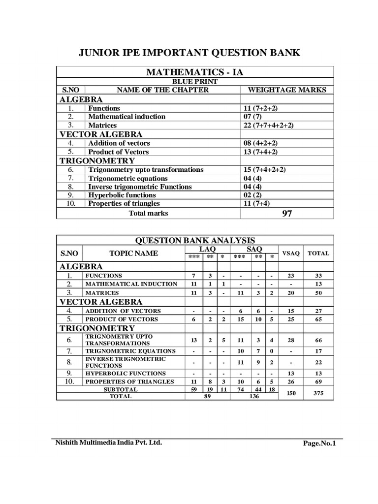 Jr maths 1a pdf