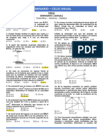 SEMINARIO FISICA ANUAL Ejercicios 2022