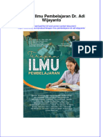 PDF of Terapan Ilmu Pembelajaran DR Adi Wijayanto Full Chapter Ebook