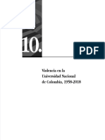 Violencia en La Universidad Nacional de Colombia 1958-2018. Archila