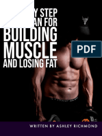 A Step-By-Step Daily Plan For Building Muscle and Losing Fat